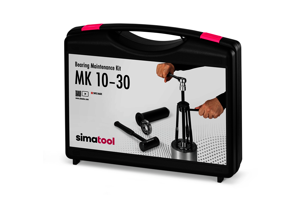 simatool Bearing Maintenance Kit MK 10-30 Case closed.
